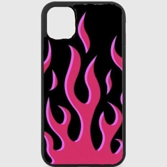 PINK Flame Phone Case - Picture 1 of 1